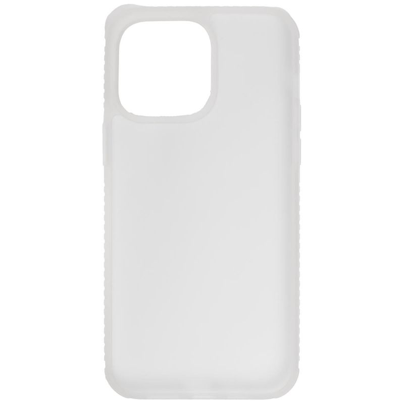 capinha de celular iphone 14 pro max bibi cell transparente branco fosco (mp)