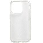 capinha de celular iphone 15 pro bibi cell transparente com glitter (mp)