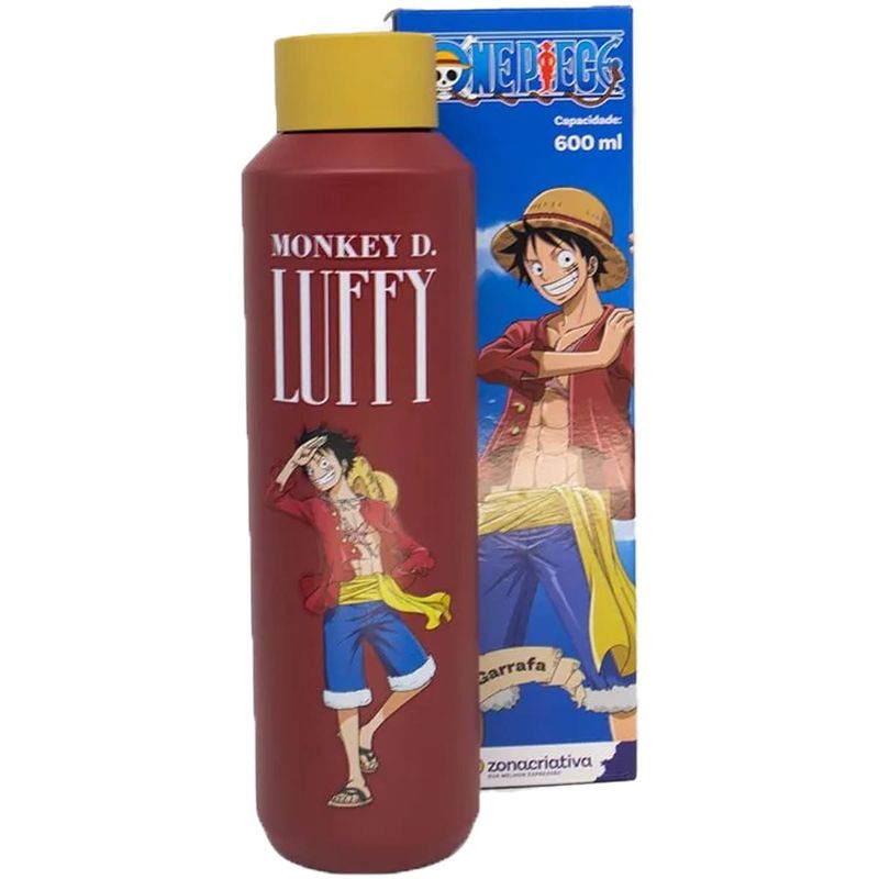 garrafa zonacriativa acqua luffy 600ml (mp)