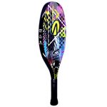 raquete beach tennis acte bt 795 preto e colorido