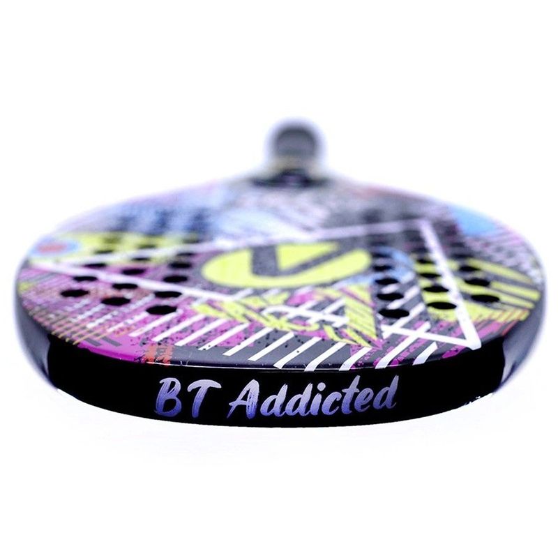 raquete beach tennis acte bt 795 preto e colorido