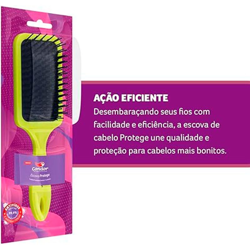 escova de cabelo condor raquete 6900