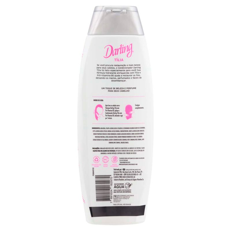 condicionador darling tilia 350ml