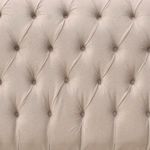 cabeceira bioflex cecilia capitonê c1748 bege 120x162x15cm