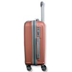mala de viagem pequena balboa amz-150/178 abs champagne 55cm(mp)