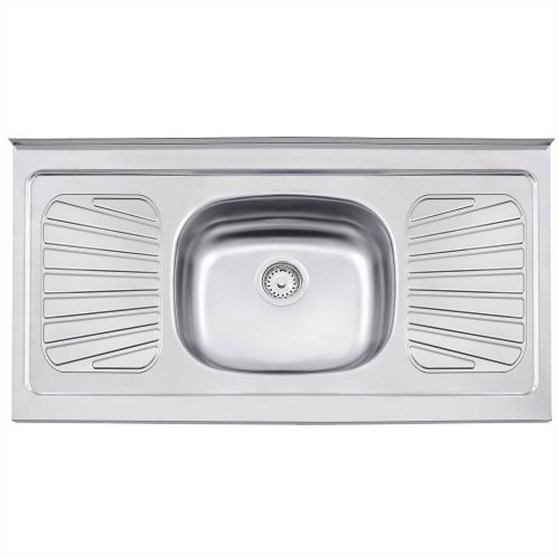 pia 1 cuba tramontina aço inox standard 105x52cm 93040/527