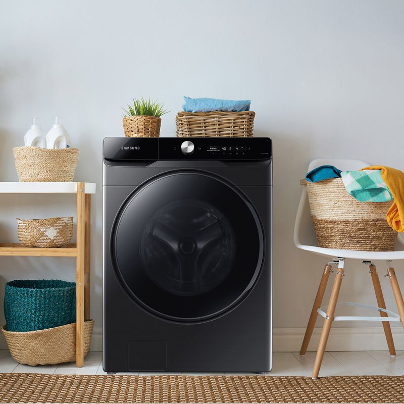lava e seca 18kg samsung 127v inox wd18t6500gv/az