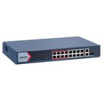 switch hikvision 16 portas fe poe 1ge 1ge/sfp 130w hpp (mp)