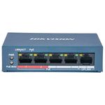 switch hikvision 4 portas fe poe 1fe rj45 35w unm (mp)