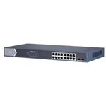 switch hikvision 16 portas ge poe 1ge/sfp 130w unm (mp)