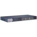 switch hikvision 24 portas ge poe 1ge/sfp 230w unm (mp)