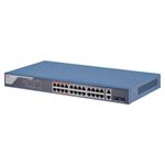 switch hikvision 24 portas fe poe 2ge/sfp 370w hpp (mp)