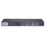 switch hikvision 24 portas ge poe 2 sfp 370w hpp (mp)