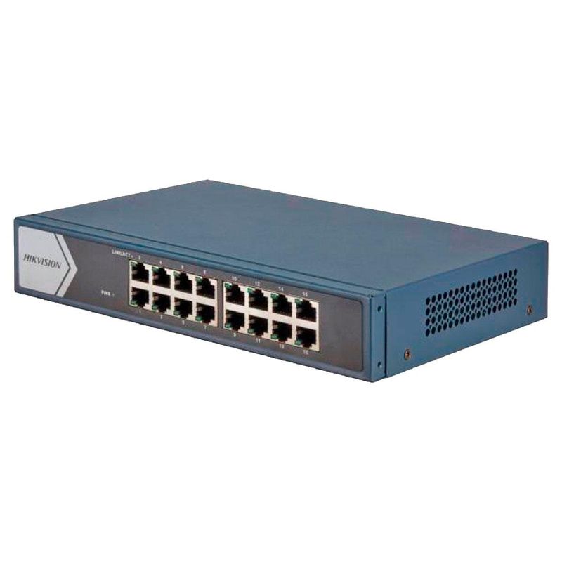 switch hikvision 16 portas ge (mp)
