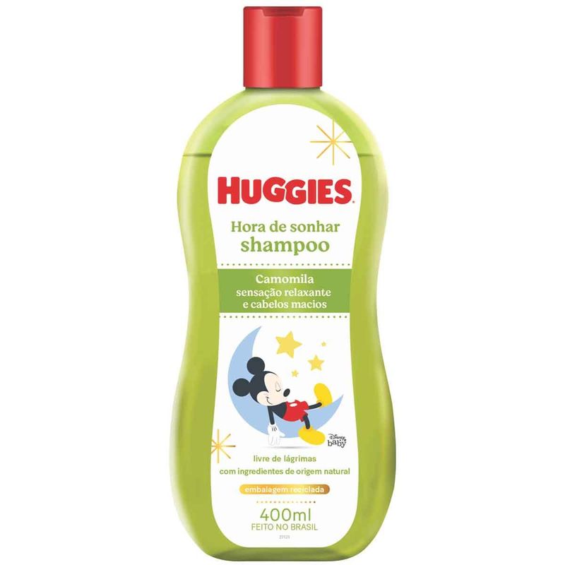 shampoo chá de camomila turma da mônica huggies 400ml