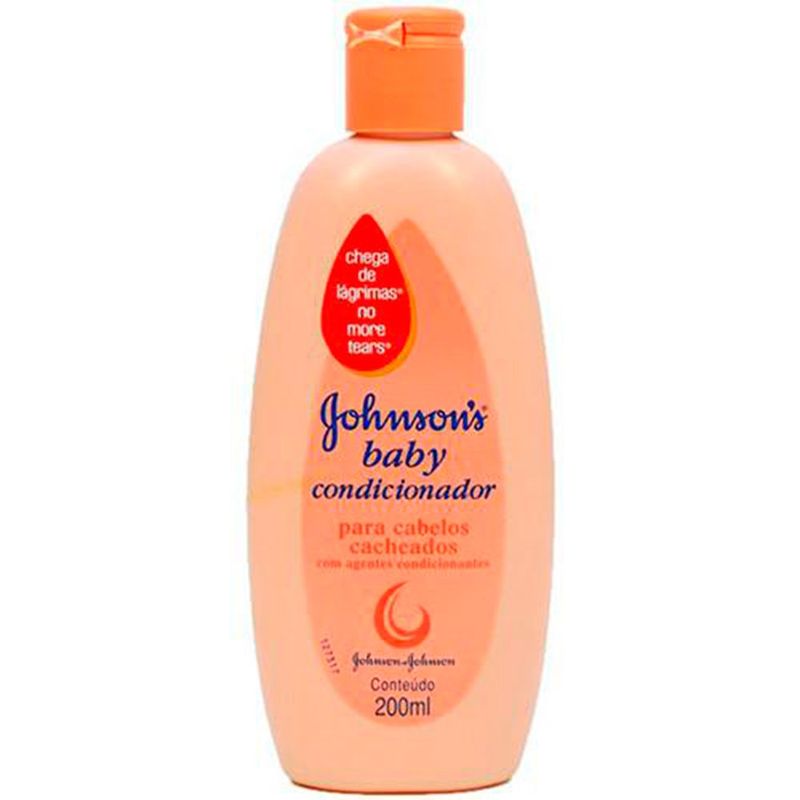 condicionador johnson & johnson baby cabelos cacheados 200ml