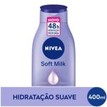 hidratante nivea desodorante soft milk 400ml