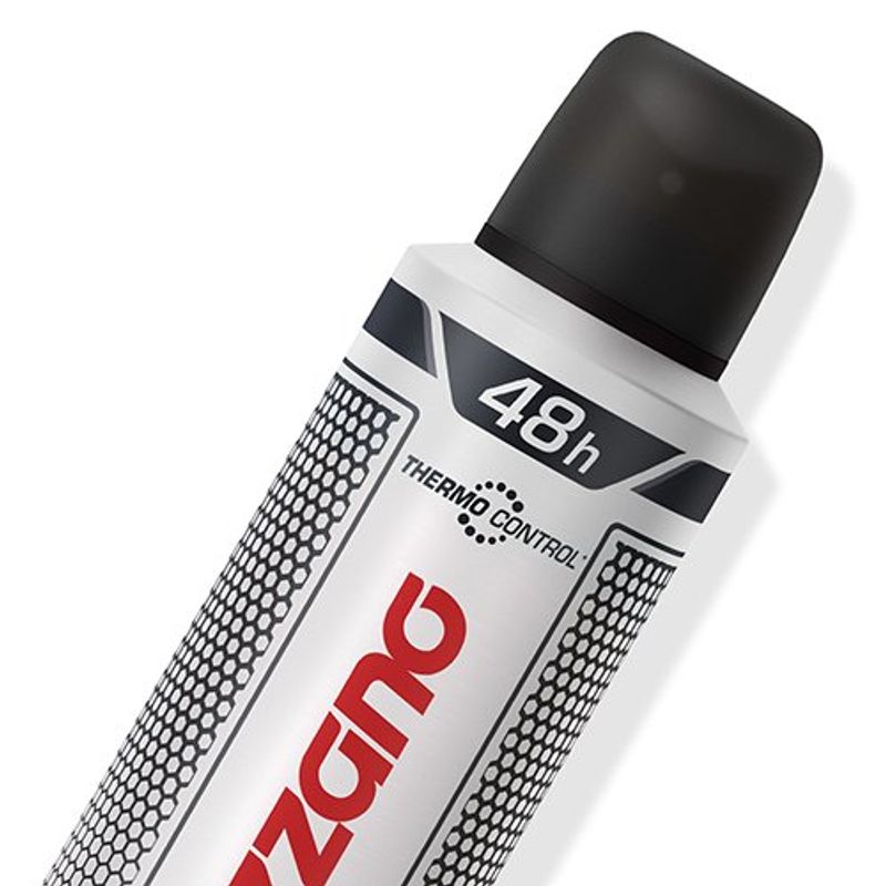 desodorante bozzano aerosol antitranspirante invisible thermo 90g