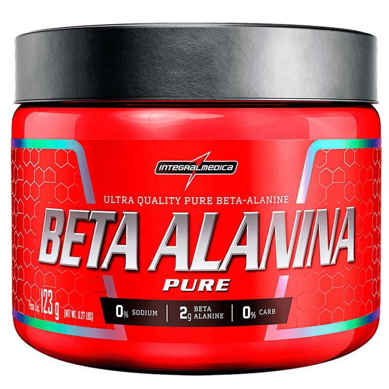 beta alanina pure integralmédica 123g