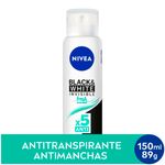 desodorante nivea aerosol black & white fresh feminino 150ml
