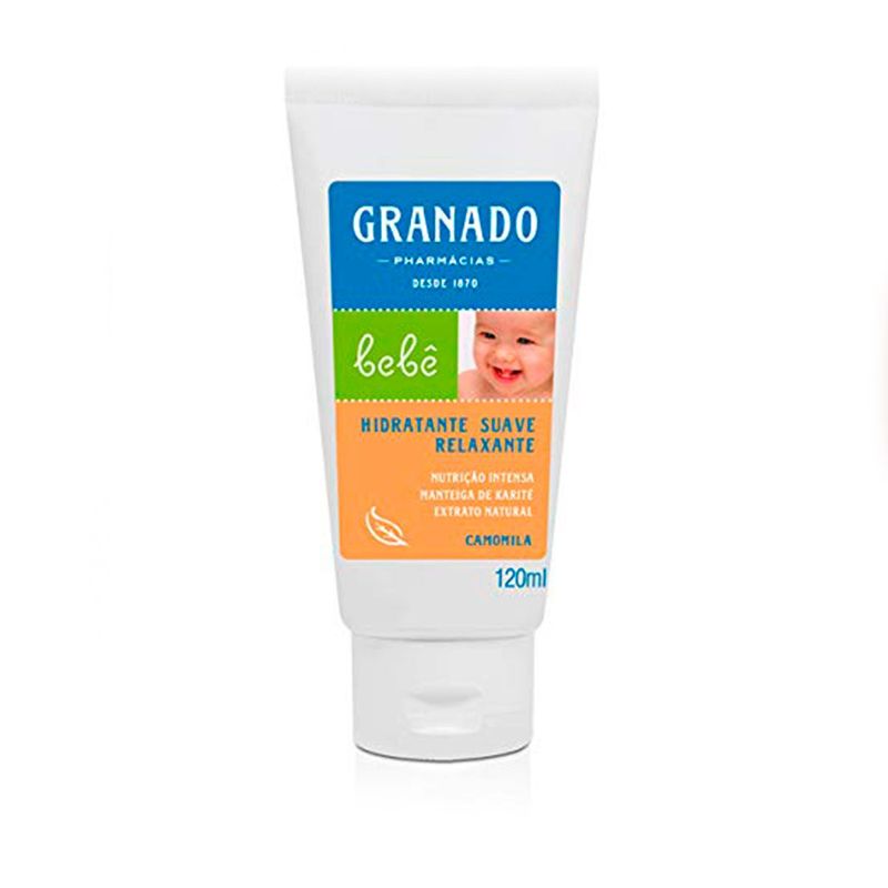 hidratante bebê camomila 120ml