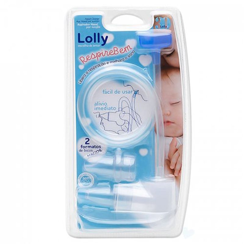 aspirador nasal | sucção respire bem lolly