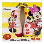 kit nutriex minnie shampoo 250ml + condicionador 230ml cachos com adesivo
