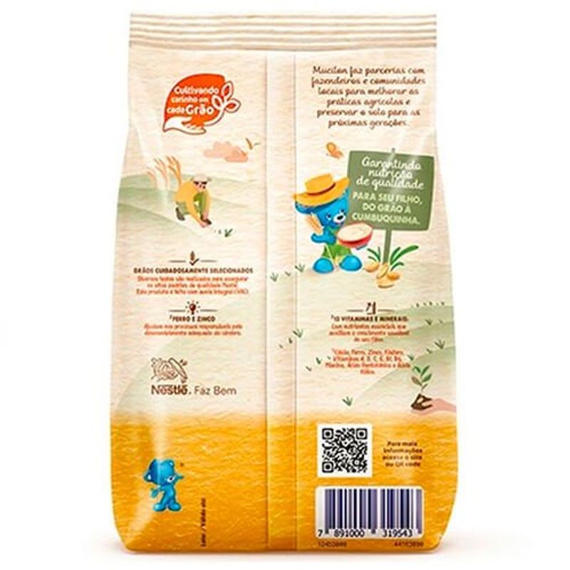 mucilon cereal infantil arroz e aveia sachê 180g