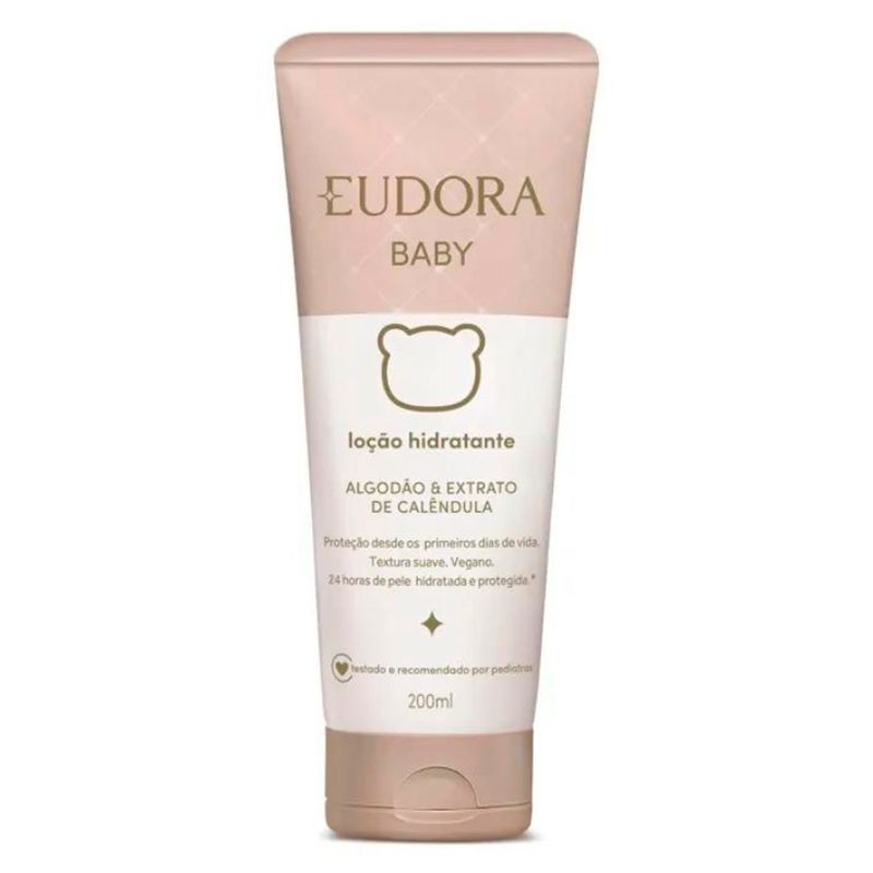 loção hidratante eudora baby 200ml
