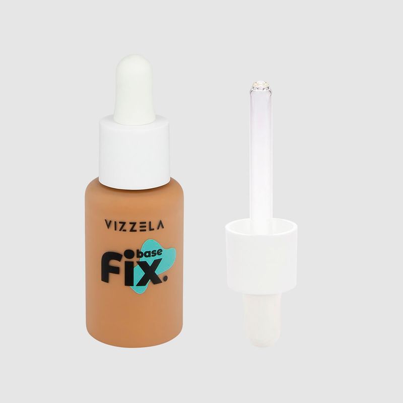 base líquida vizzela fix cor 13 30ml