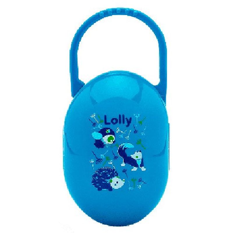 porta chupeta lolly zoo azul