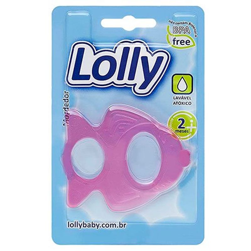 mordedor lolly peixe rosa