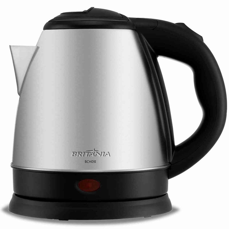 chaleira elétrica britânia 1,2 litros 127v preto bch09i