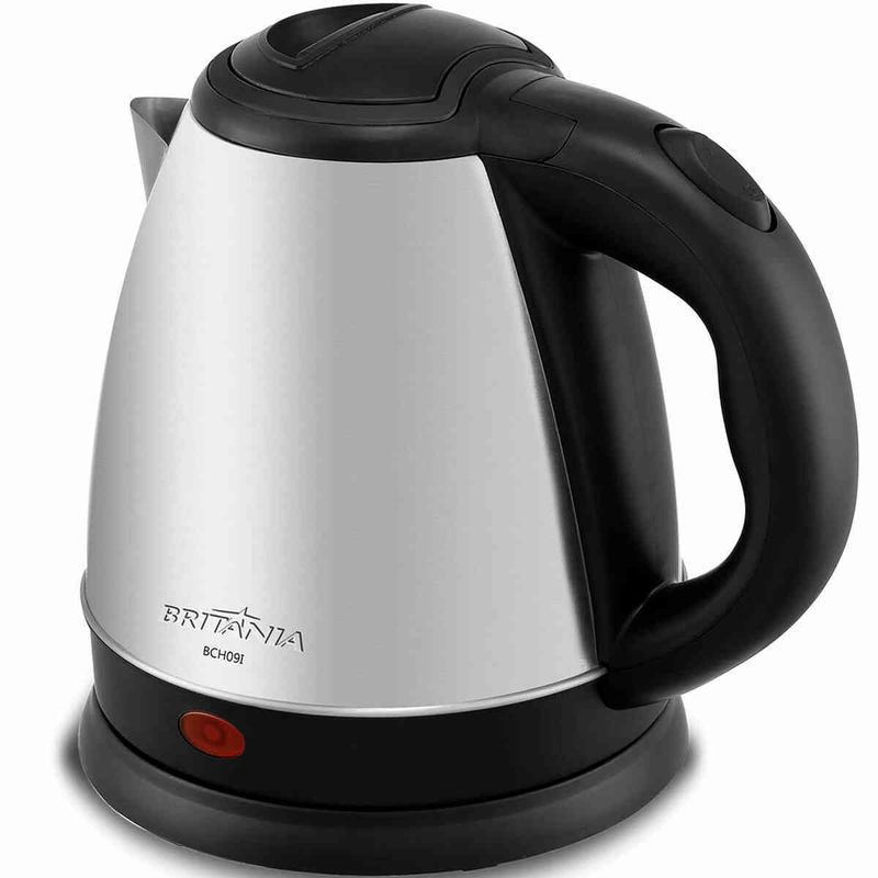 chaleira elétrica britânia 1,2 litros 127v preto bch09i