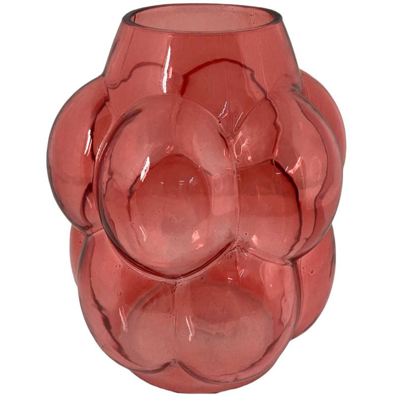 vaso decorativo noritex vermelho goiaba 455-35978