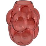 vaso decorativo noritex vermelho goiaba 455-35978