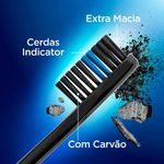 escova de dente oral b indicator black charcoal 2 unidades