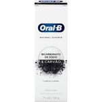 creme dental oral-b bicarbonato e carvao 90g
