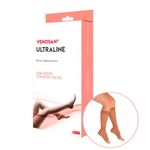 meia de compressão venosan ultraline 4000 3/4 20-30mmhg g ponteira aberta bege (mp)