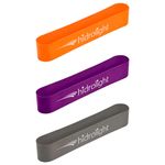 kit faixa elástica hidrolight mini band 3 peças (mp)