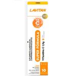 lavitan vitamina c 1,9g super fórmula 10 comprimidos efervescentes cimed