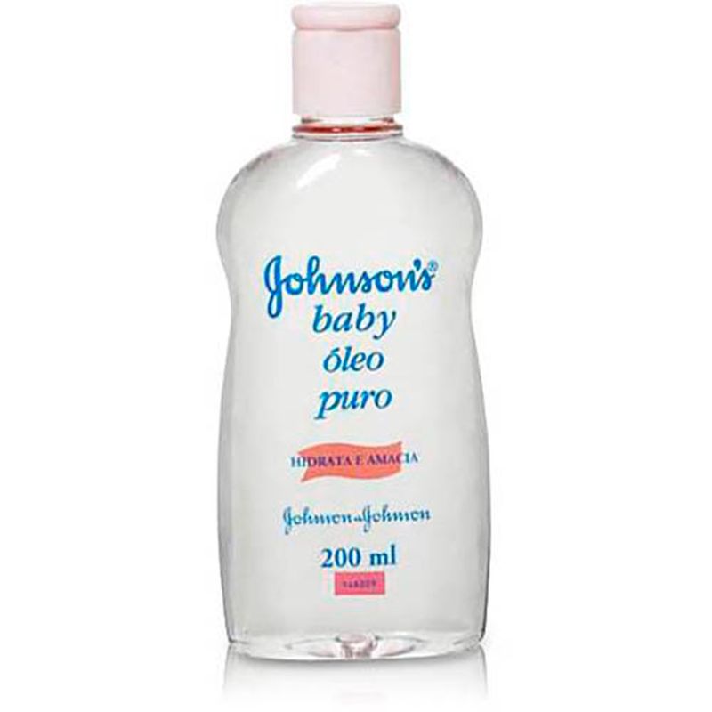 óleo johnson & johnson baby puro nacional 200ml