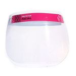 protetor facial viseira reutilizável cores sortidas