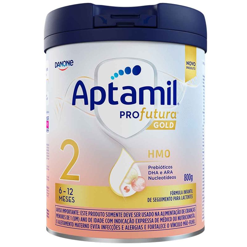 fórmula infantil danone aptamil profutura gold 2 800g