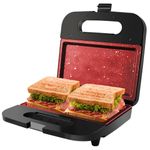 sanduicheira e grill britânia bgr16 2 em 1 redstone 750w