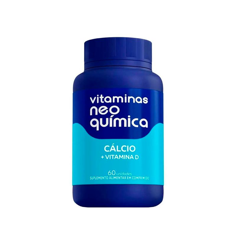 vitaminas neo química cálcio+ vitamina d 60 comprimidos