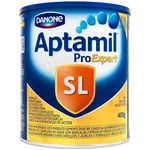 fórmula infantil danone aptamil sem lactose 0-1 ano 400g