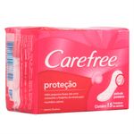 protetor diário carefree original com 15 unidades
