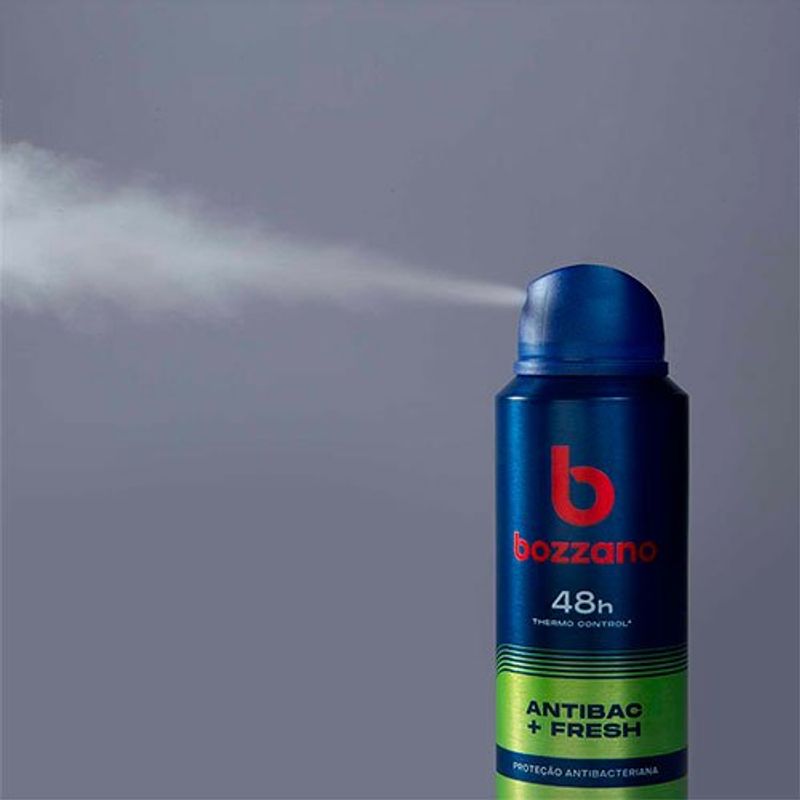 desodorante bozzano aerosol antitranspirante antibac + fresh 90g