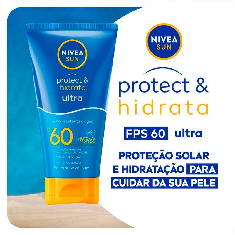 protetor solar nivea sun protect e hidrata ultra fps60 150ml